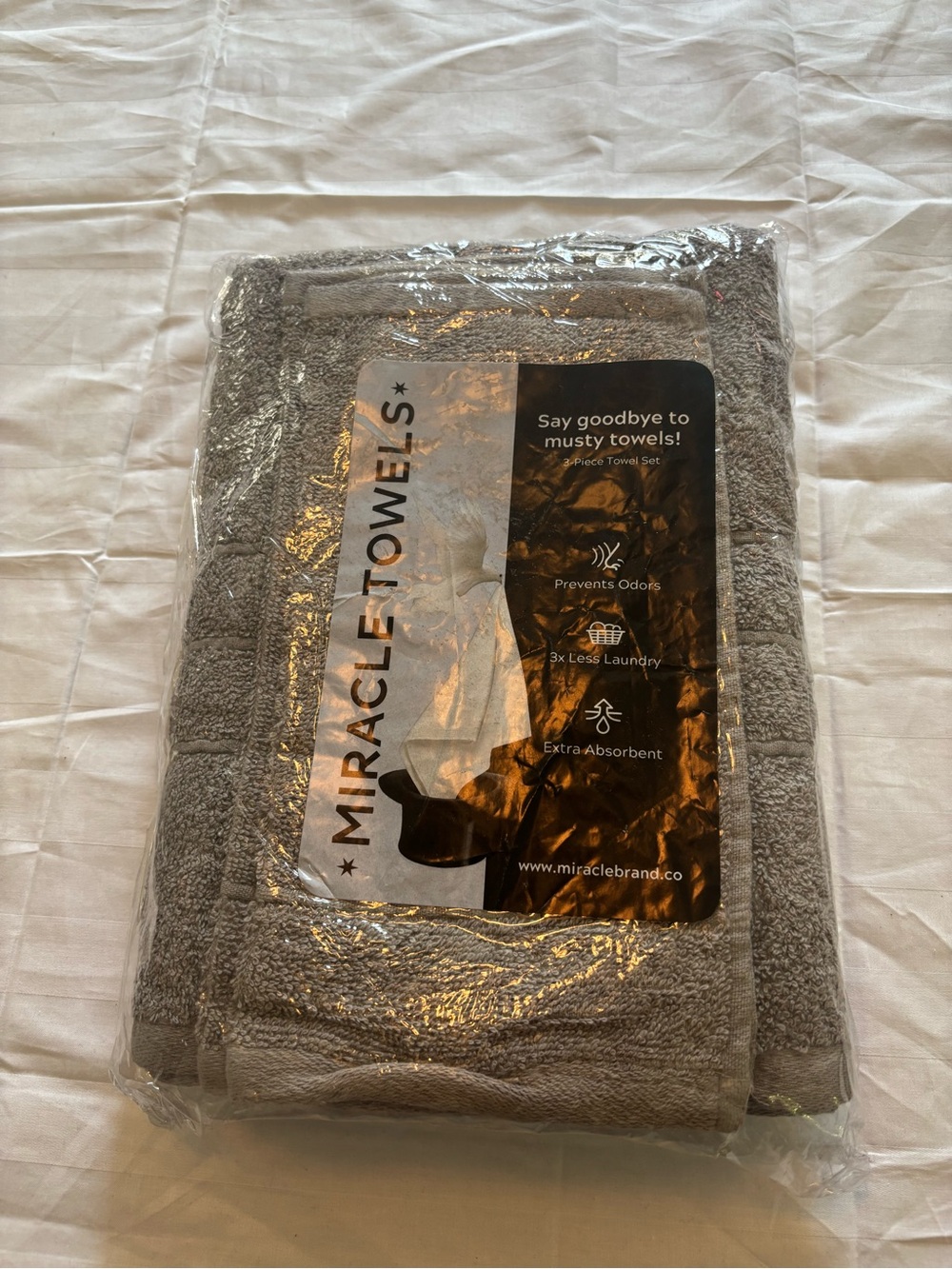Miracle Gray Towel Set